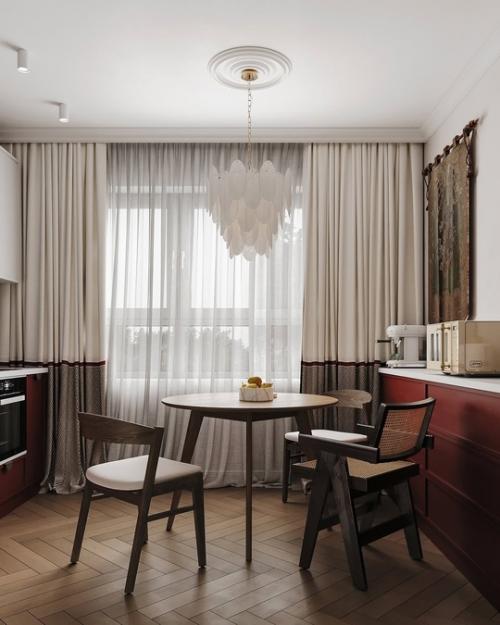 Яркий дизайн двухкомнатной квартиры. 01