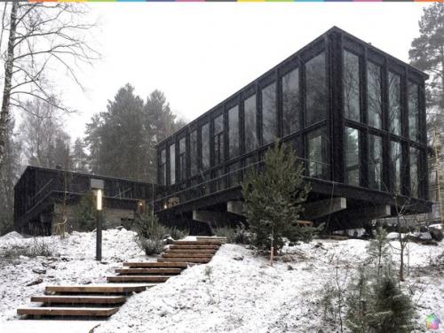 Гостевой дом в московской области от архитектурного бюро FAS (t) ч. 1. 02