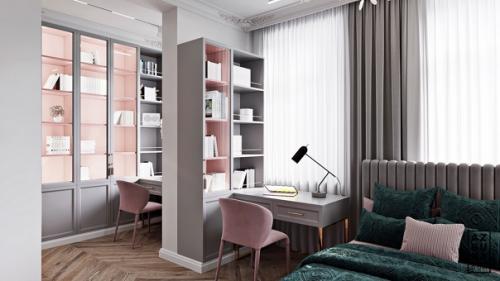 В этом проекте постарались совместить современный подход к проектированию интерьеров и классические декоративные элементы. 06