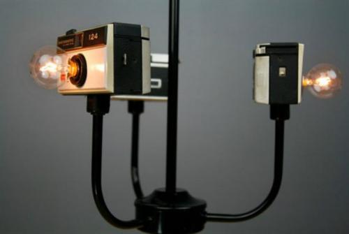 Прикольные лампы, люстры и светильники своими руками. 06