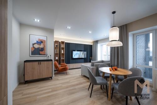 Новая работа - установили мебель в гостиную. 08