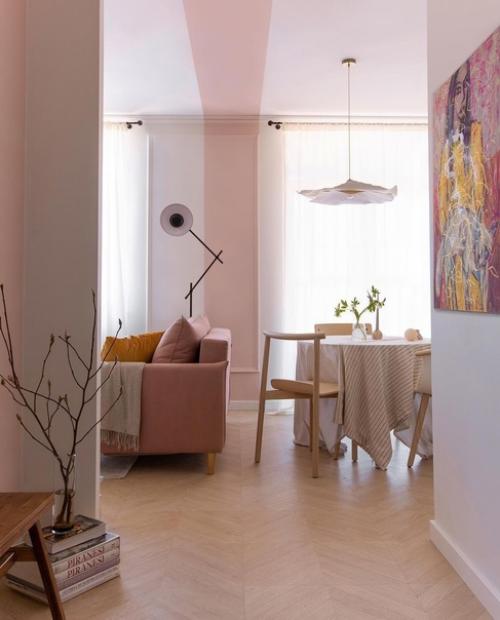 Эта розовая квартира - студия 35 кв. 08