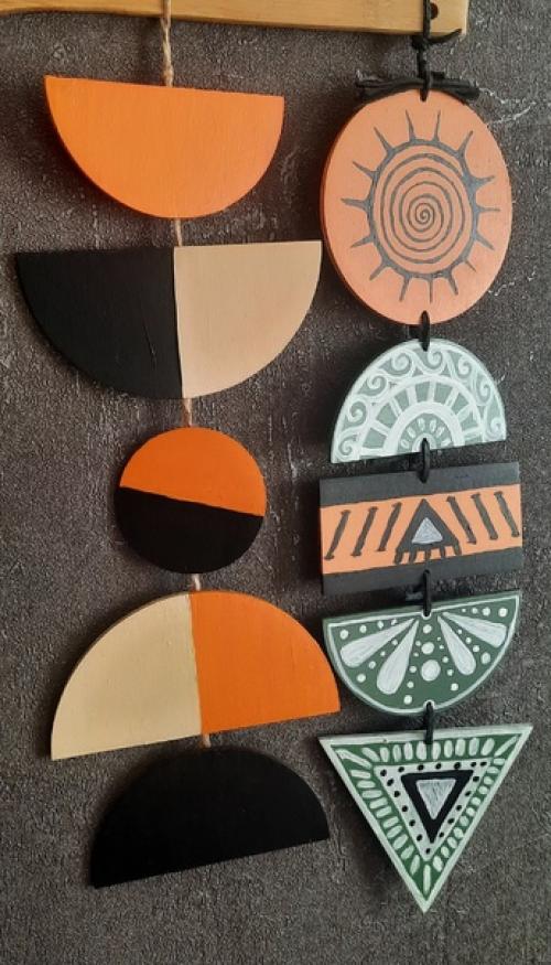 Настенный декор в стиле бохо. 03