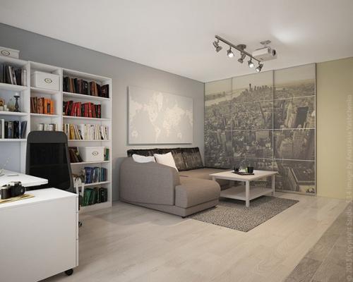 Студия в хрущевке.   Из типовой однокомнатной квартиры в хрущевке (33 кв. 01