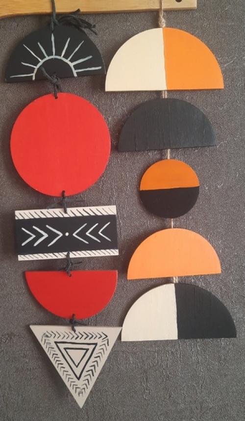 Настенный декор в стиле бохо. 01