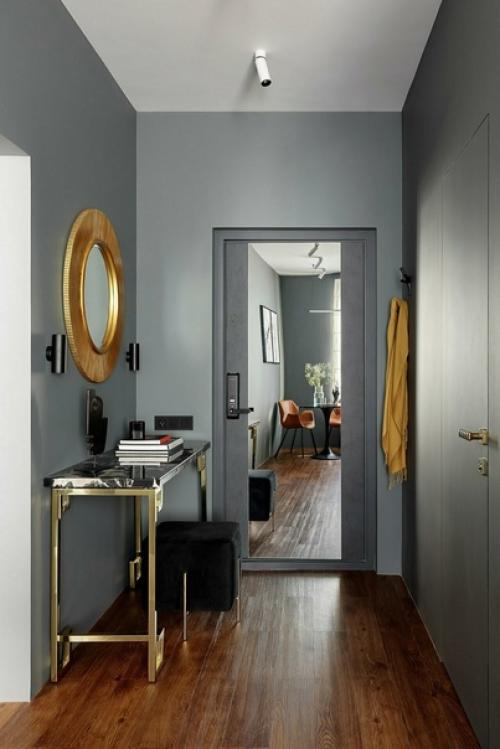 7 рабочих идей для микро - прихожих от российских дизайнеров. 01