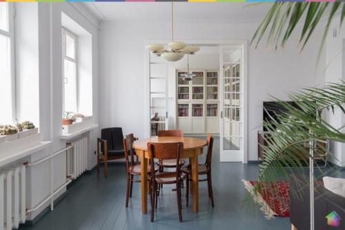 Просторная квартира с отсылками к советскому авангарду ч. 1. 01