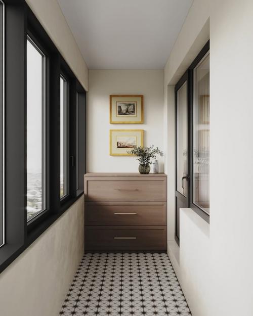 Яркий дизайн двухкомнатной квартиры. 07