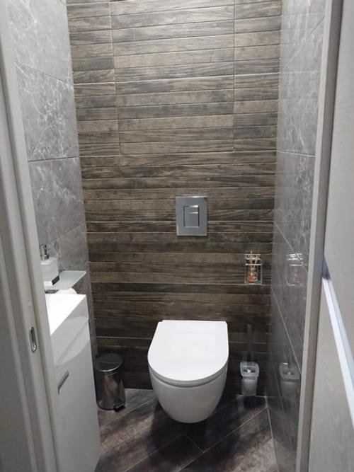 Свежий ремонт санузла в нашей новой кв. 06