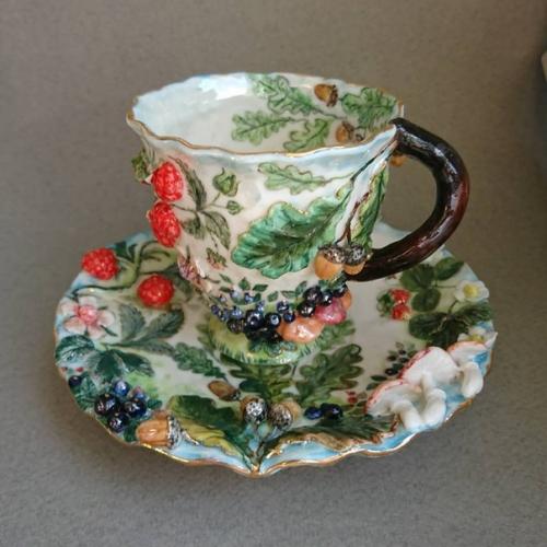 Фактурная керамика с яркими красками. 05