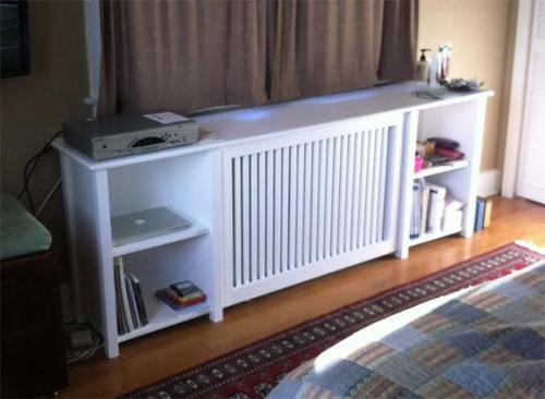 Интересные идеи.  Как раз, отопительный сезон заканчивается, можно и батареи прятать. 04