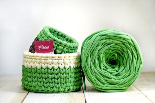 Вязаные корзинки, которые круто украсят интерьер и влюбят в себя с первого взгляда? 01