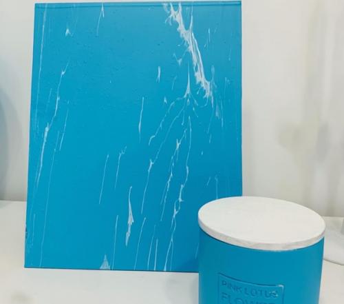 Мой - ну, если честно, не первый, но давно забытый опыт создания дизайнерского декора для интерьера. 02