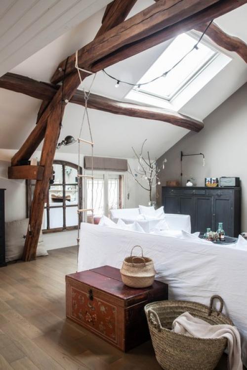 Интересный авторский проект дома в стиле Рустик. 03