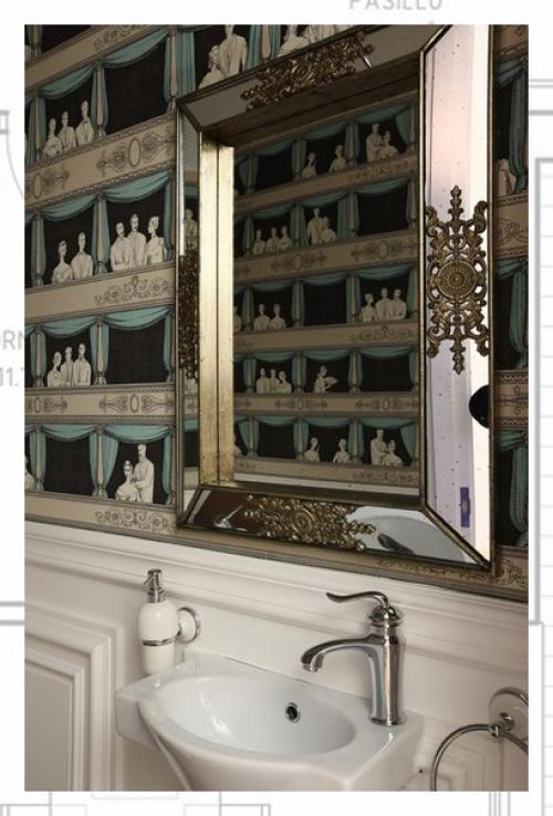 Квартира в Пирогово, в одном из районов Москвы, выделяется на фоне аналогичных помещений своим оригинальным дизайном интерьера. 05