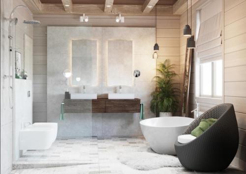 Здесь мы решили немного пошалеть от стиля шале Уральские Альпы. 08