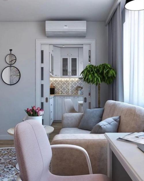 Красивый интерьер. Просторной квартиры. 06