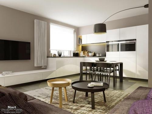 Дизайн квартиры - студии 46 кв. 03