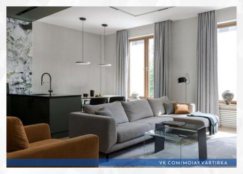 При оформлении интерьера этой квартиры современный тренд использовали. 05