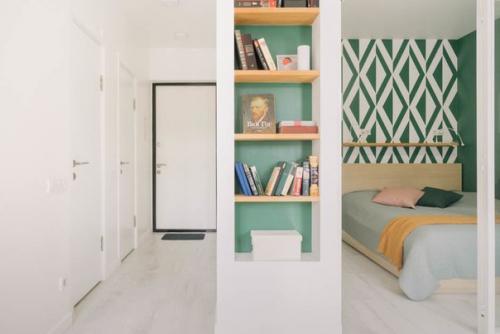 Светлый скандинавский интерьер для двоих на 32 квадратных метрах. 01