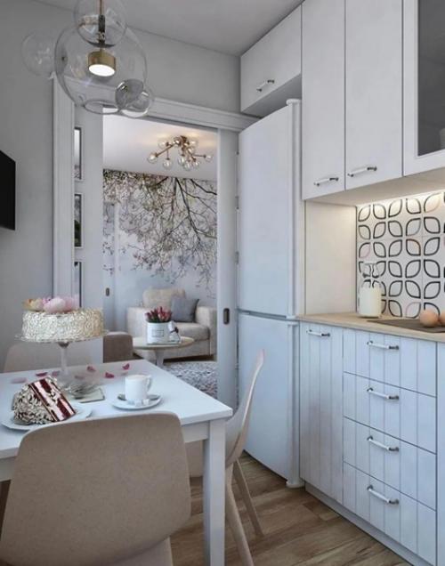 Красивый интерьер. Просторной квартиры. 08