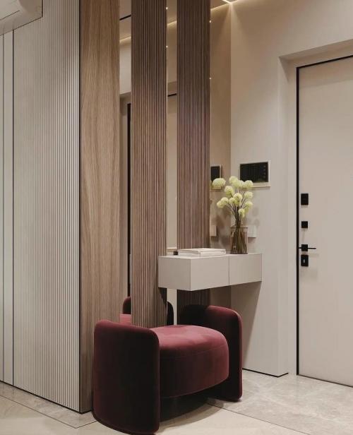 Какой из двух вариантов прихожей вы бы предпочли для своего дома: первый или второй? 06