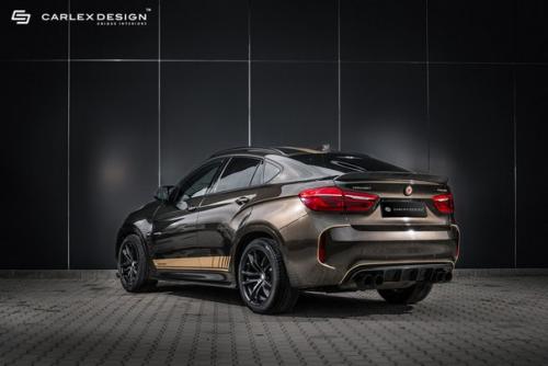 800-Сильный BMW X6 M получил уникальный салон. 01