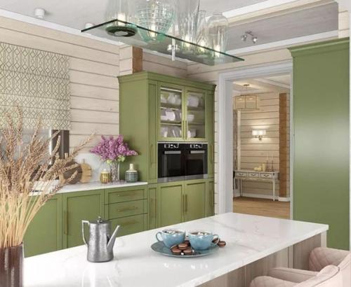 Интерьер дома. В светлых тонах. 08