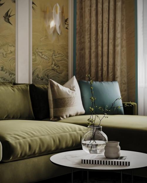 Яркий дизайн двухкомнатной квартиры. 04