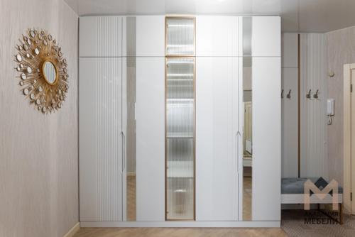Наш новый проект - мебель в прихожую в современном стиле. 01