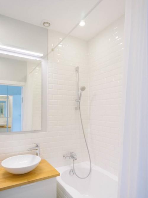 Светлый скандинавский интерьер для двоих на 32 квадратных метрах. 09