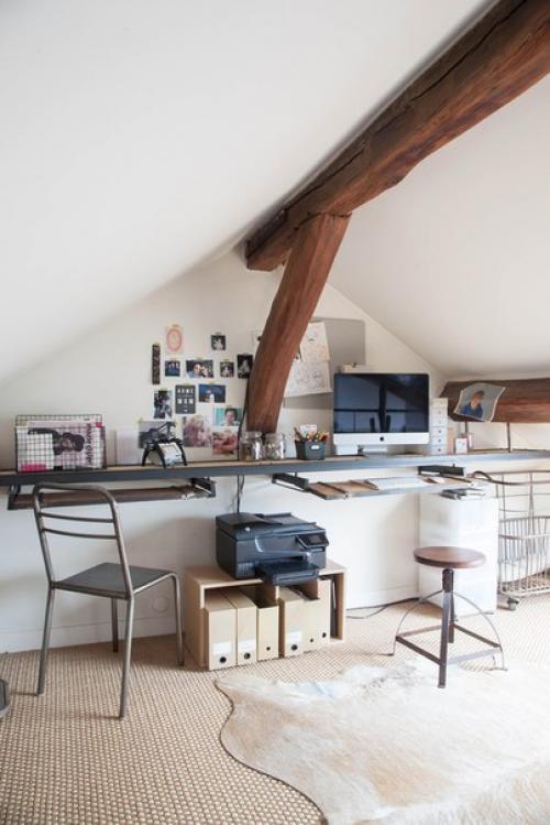 Интересный авторский проект дома в стиле Рустик. 05