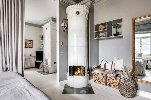 Эта шведская квартира площадью 72 кв. 05