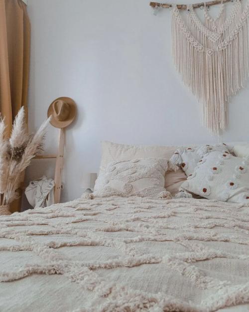 Светлый скандинавский интерьер в легких пастельных тонах. 06