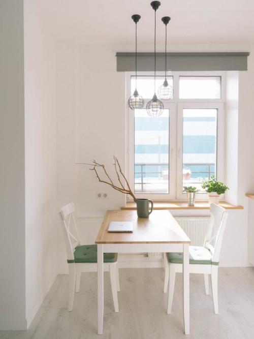 Светлый скандинавский интерьер для двоих на 32 квадратных метрах. 06