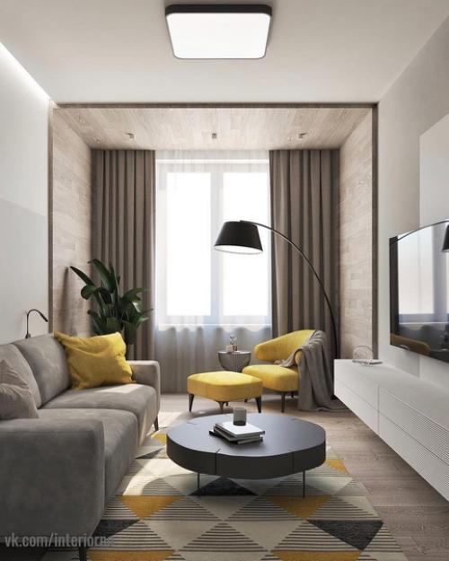 Дизайн небольшой гостинной! 01