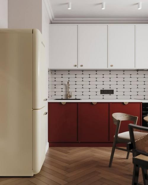 Яркий дизайн двухкомнатной квартиры. 02