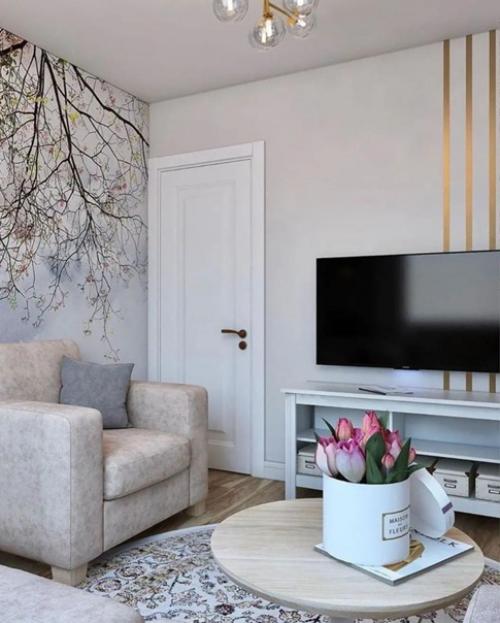 Красивый интерьер. Просторной квартиры. 05