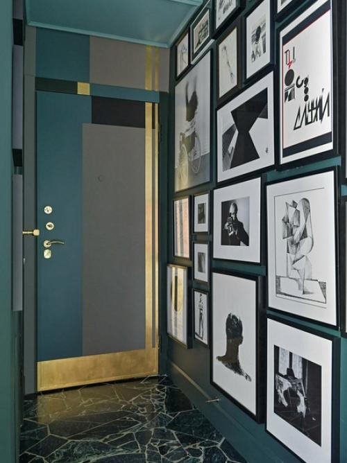 7 рабочих идей для микро - прихожих от российских дизайнеров. 06