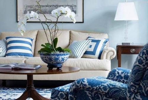 Сочный синий цвет, как и зеленый, благотворно влияет на человека. 05