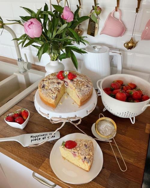 Цветы как часть интерьера в прекрасном доме Юстины. 03