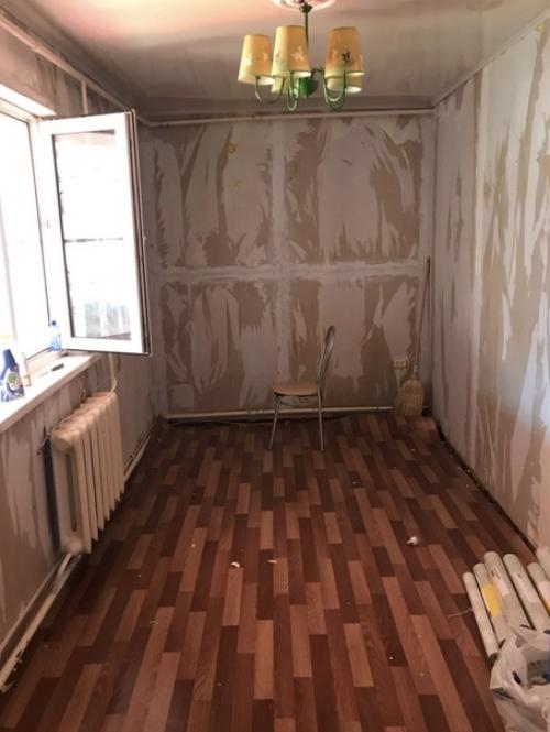 Бюджетный ремонт комнаты для детей в загородном доме. 01