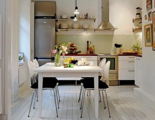 Кухня - студия в доме: особенности планировки и дизайна. 05