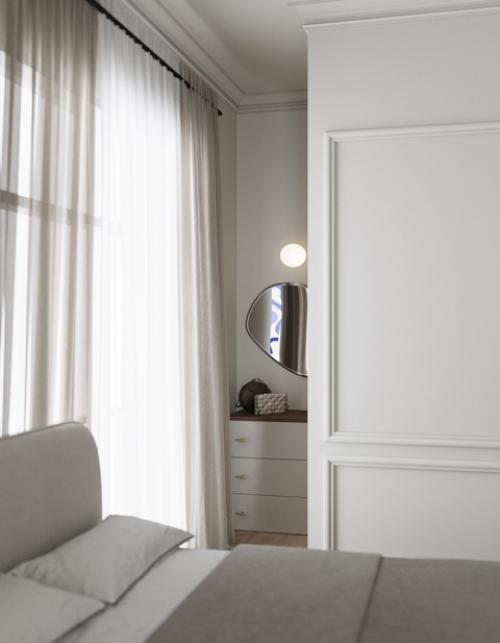 Проект 1-комнатной квартиры 37 м 2 в ЖК квартал Che в Санкт-петербурге. 06