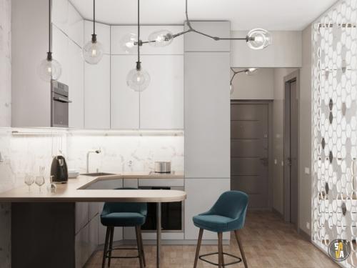 Однокомнатная квартира, 38 кв. 02