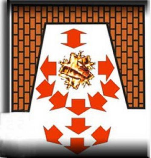 Английский камин в гостинной. 01