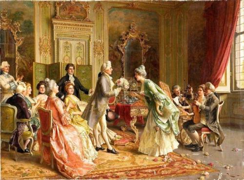 Артуро Риччи (Arturo Ricci, 1854-1919) - представитель итальянской школы живописи XIX века. 05