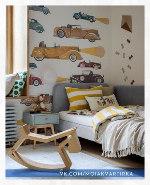 При оформлении интерьера этой квартиры современный тренд использовали. 02