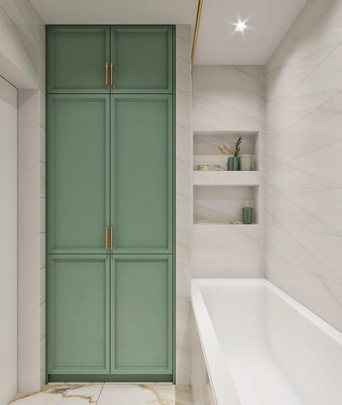 Интерьер ванной комнаты. 02