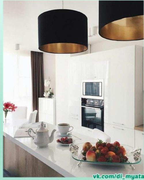 Интерьер кухни - гостиной. 03